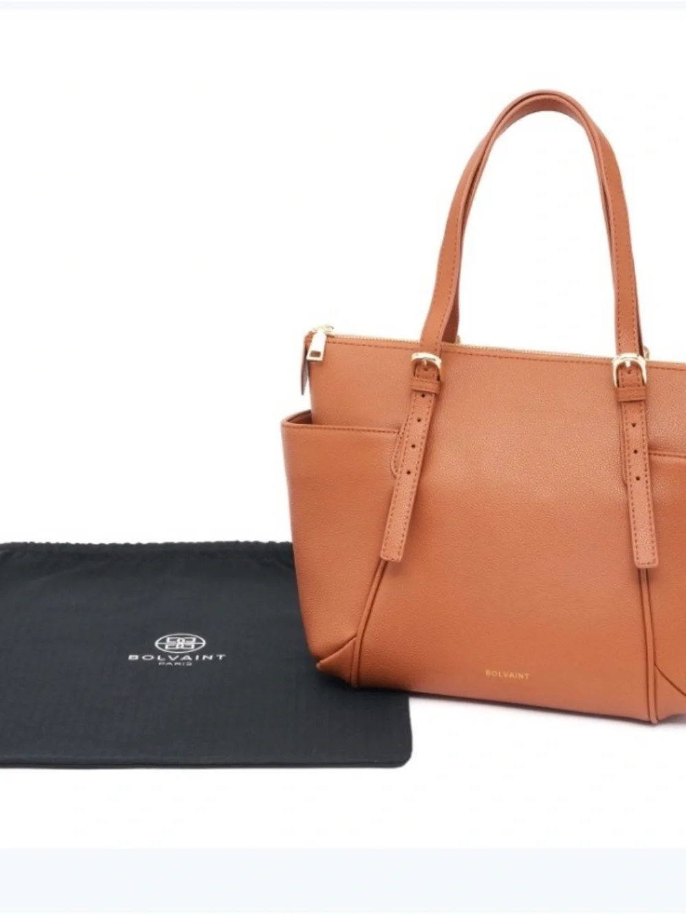 Bolvaint Tan Leather Tote Bag - Manon Leather - Picture 3 of 4